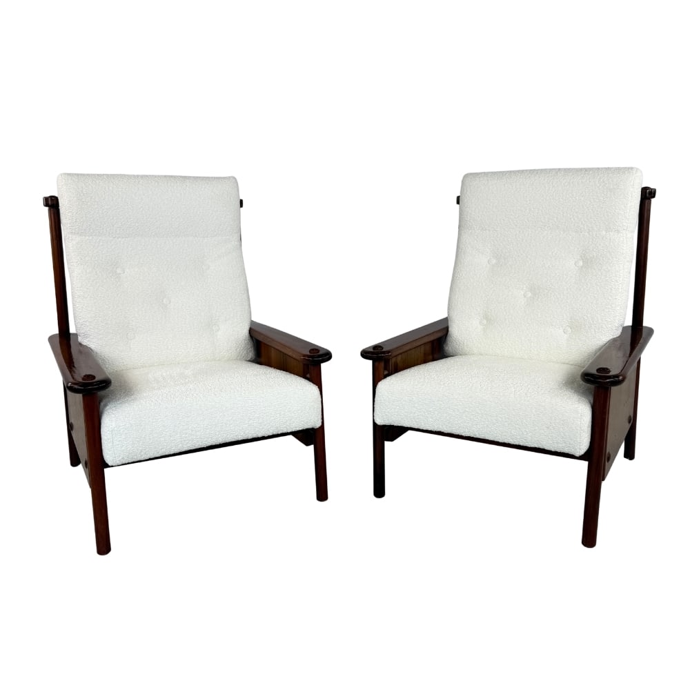 (2) UPHOLSTERED DUTCH ART DECO ARMCHAIRS (1 of 16)
