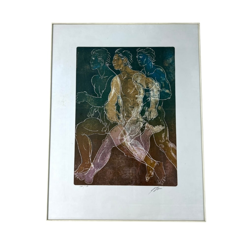 HANS ERNI LITHOGRAPH, 1989 (1 of 8)