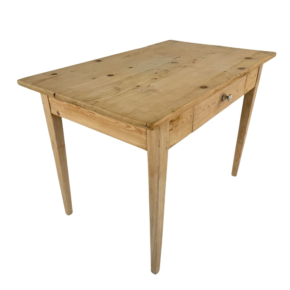 FARMHOUSE PINE BREAKFAST TABLE OR DESK (1 of 14)