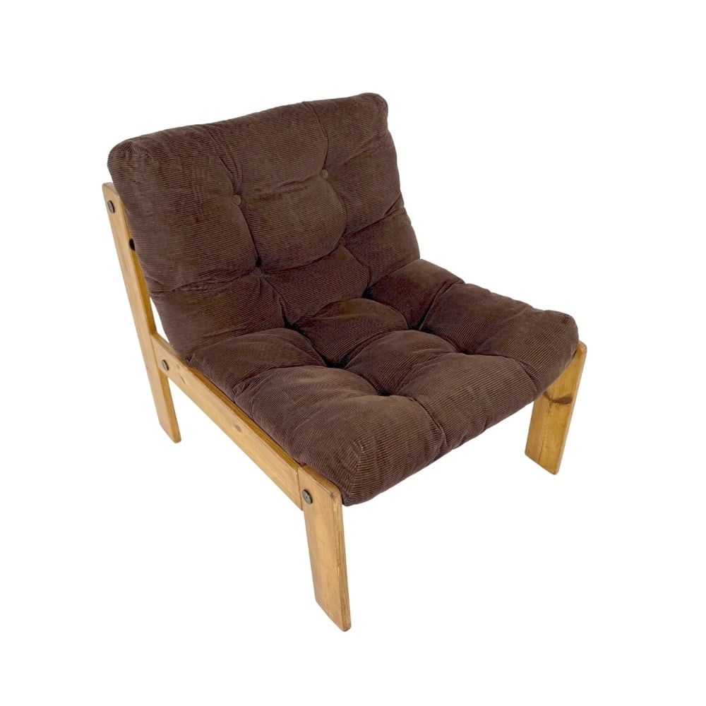 BRUTALIST ARMCHAIR ATTR. TO NEAPEL, 1970s (1 of 15)