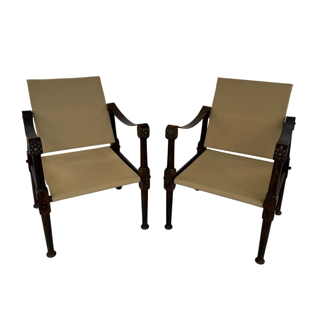 (2) SAFARI CHAIRS MANNER OF WILHELM KIENZLE (1 of 14)