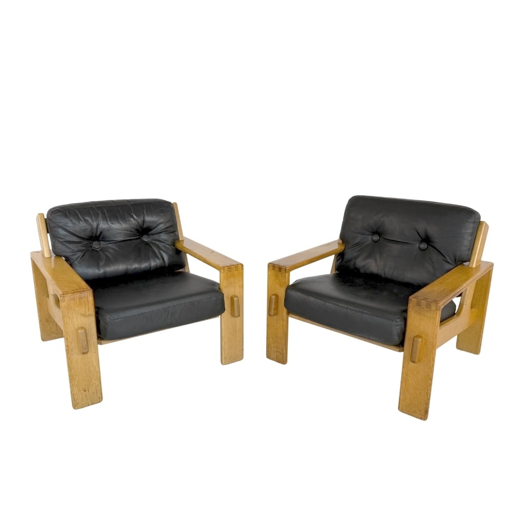 (2) ESKO PAJAMIES BONANZA LOUNGE CHAIRS, 1960s (1 of 15)