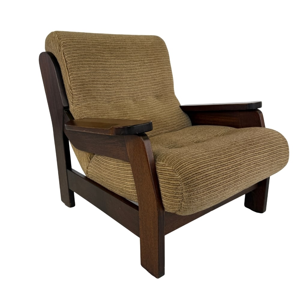 DUTCH BRUTALIST ARMCHAIR, 1960s (1 of 12)