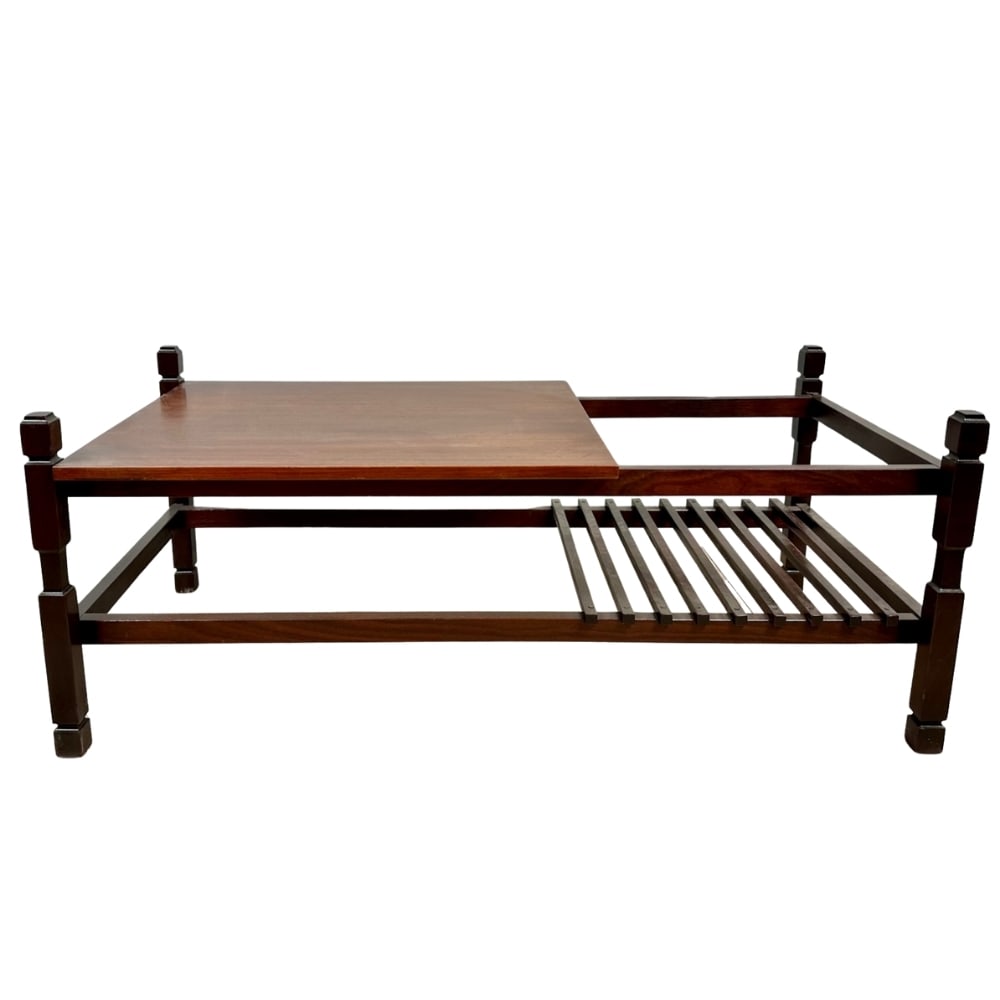 VINTAGE LOW COFFEE TABLE, 1950s (1 of 7)