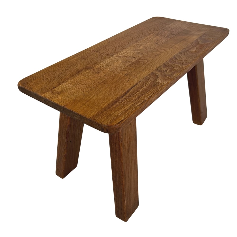 BRUTALIST DUTCH OAK COFFEE TABLE (1 of 8)