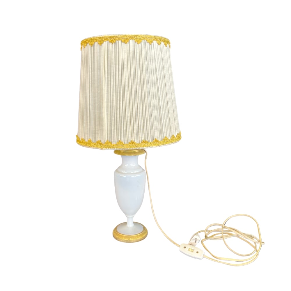 FRENCH OPALINE TABLE LAMP (1 of 8)