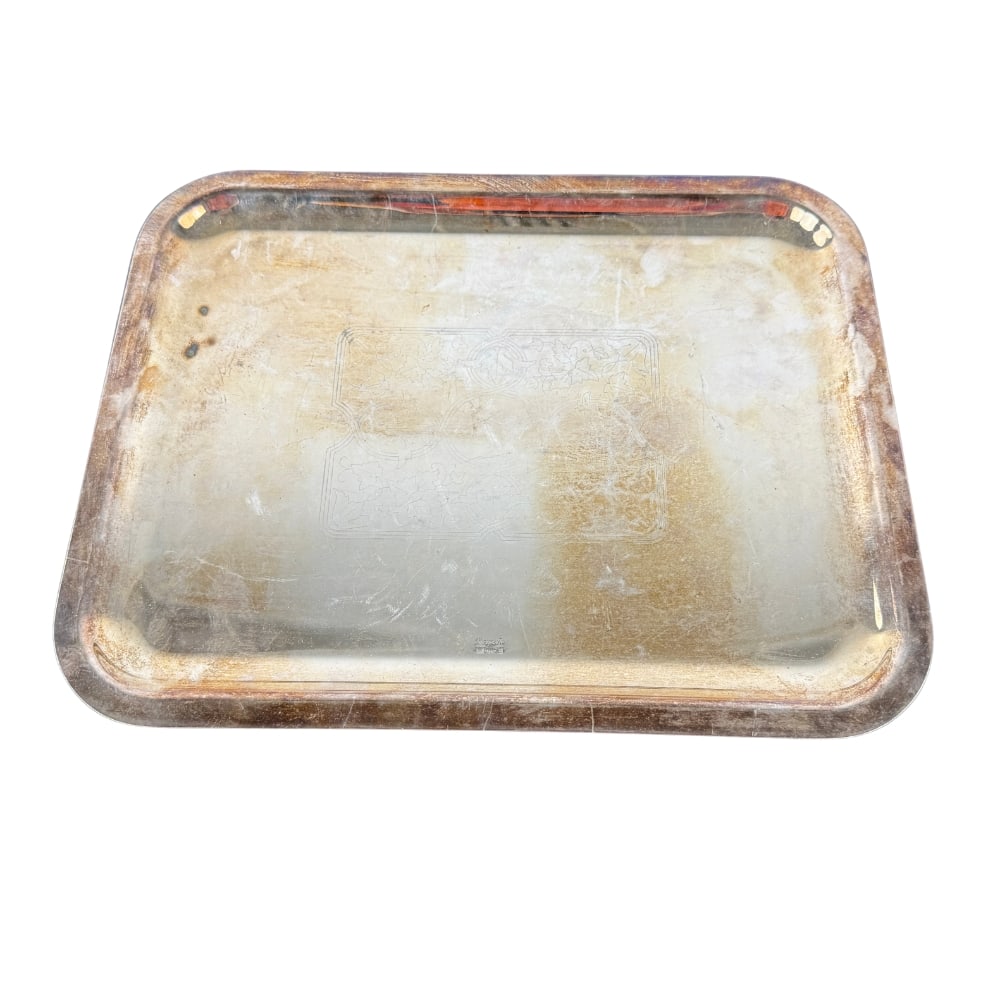 CHRISTOFLE SILVER PLATED TRAY (1 of 7)