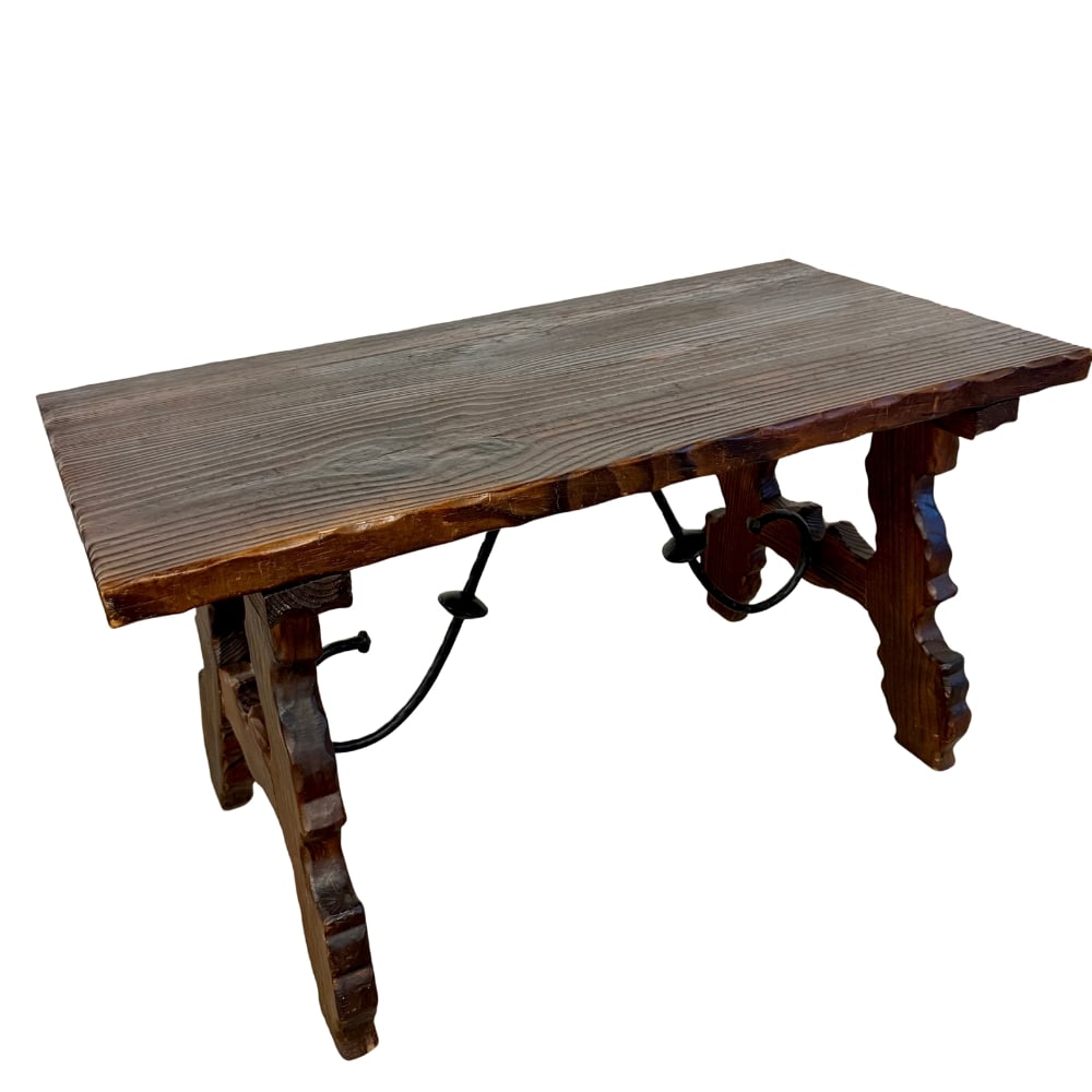 SPANISH OAK COFFEE TABLE (1 of 7)