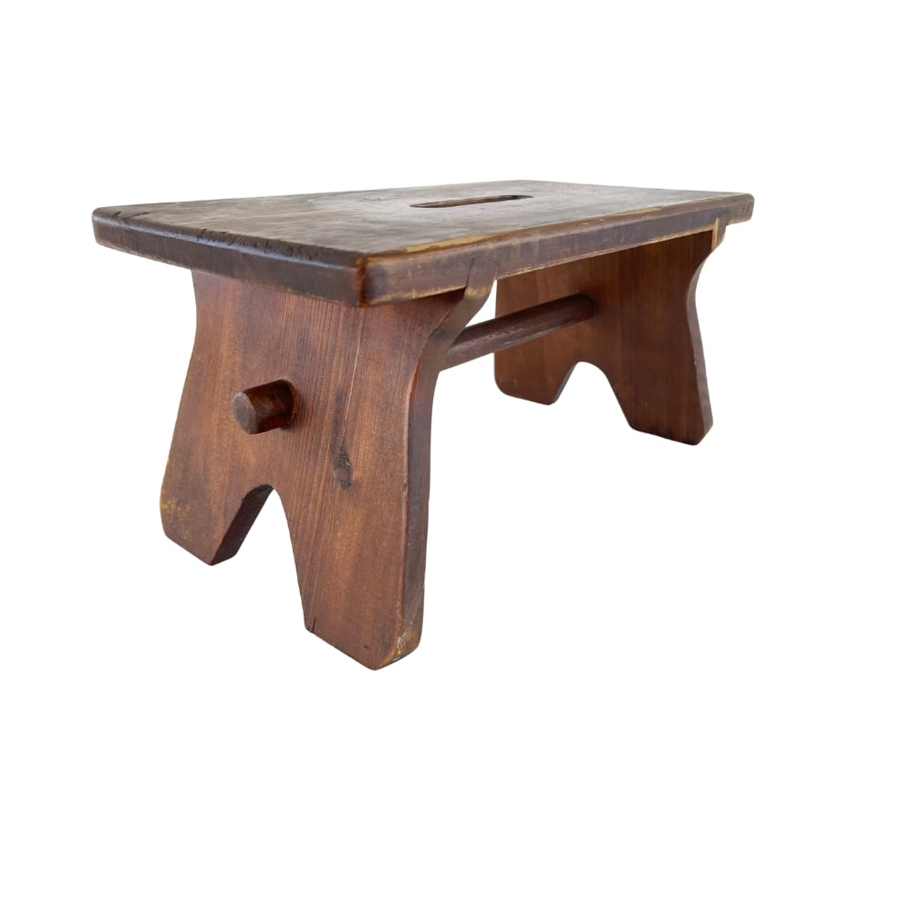 WOODEN STEP STOOL (1 of 6)