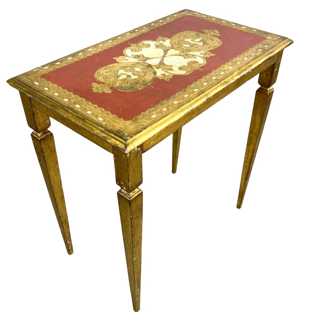 HOLLYWOOD REGENCY SIDE TABLE (1 of 8)