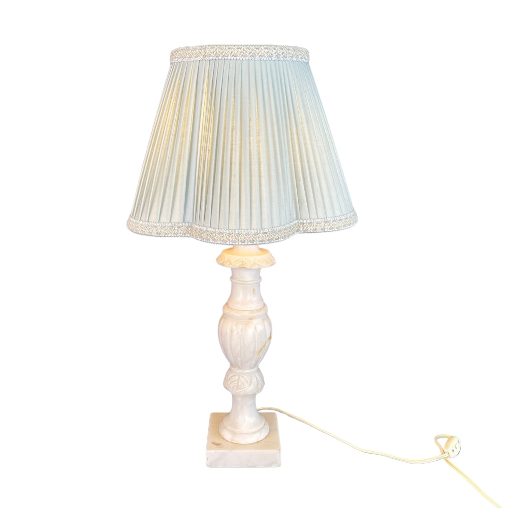 FRENCH ALABASTER TABLE LAMP (1 of 8)
