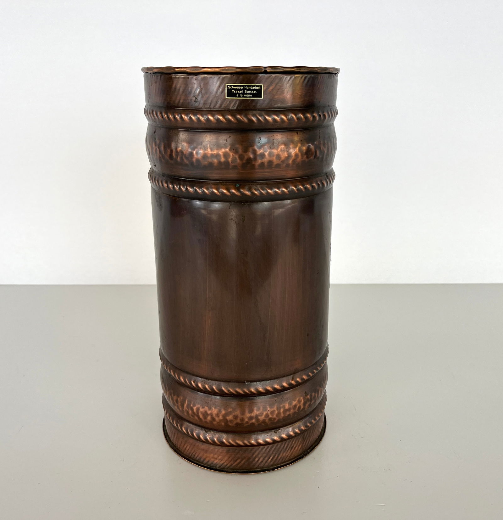 SWISS COPPER UMBRELLA STAND (1 of 7)