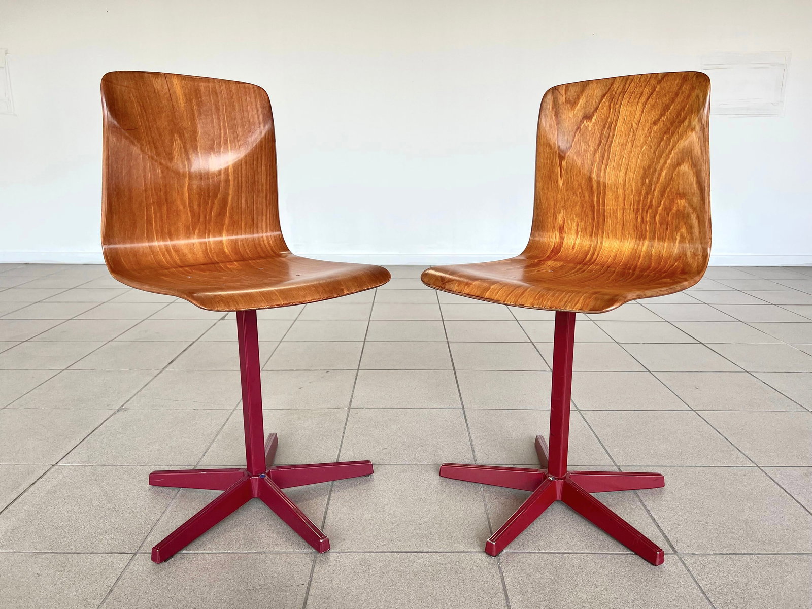 (2) PAGHOLZ SCHOOL CHAIRS BY ELMAR FLOTTOTO (1 of 12)