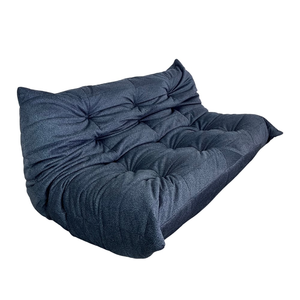 LIGNE ROSET TOGO 3 SEAT SOFA, REUPHOLSTERED (1 of 8)