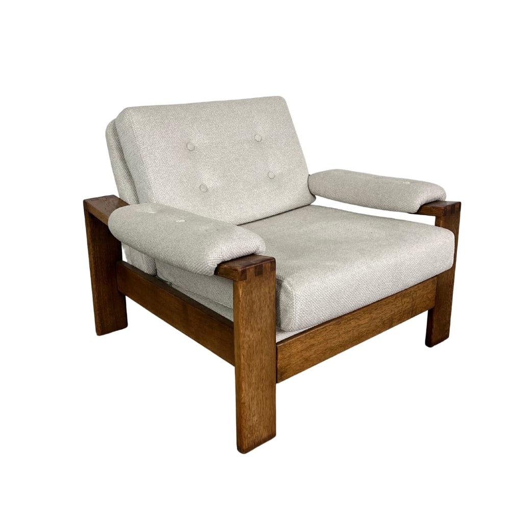 BRUTALIST ARMCHAIR ATTR. TO ESCO PAJAMIES (1 of 6)