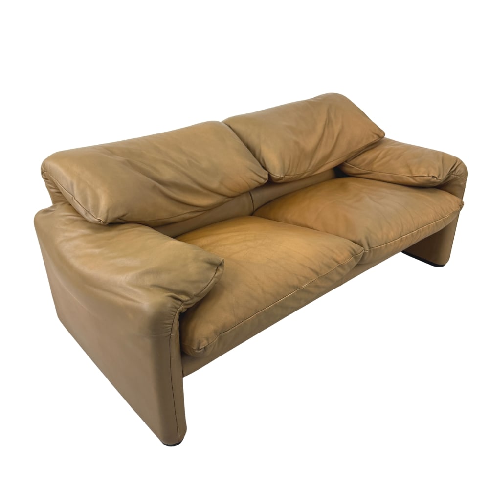 MARALUNGA SOFA BY VICO MAGISTRETTI FOR CASSINA, 1970S (1 of 16)