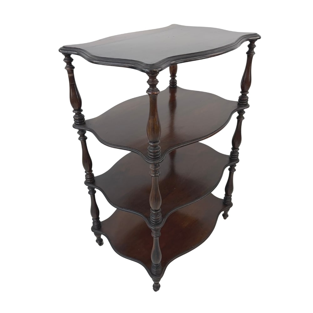 FRENCH MAHOGANY WHATNOT SHELF (1 of 7)