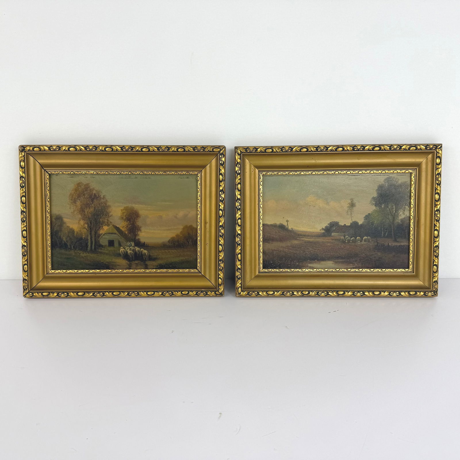 (2) LANDSCAPE OIL PAINTINGS, SIGNED (1 of 10)