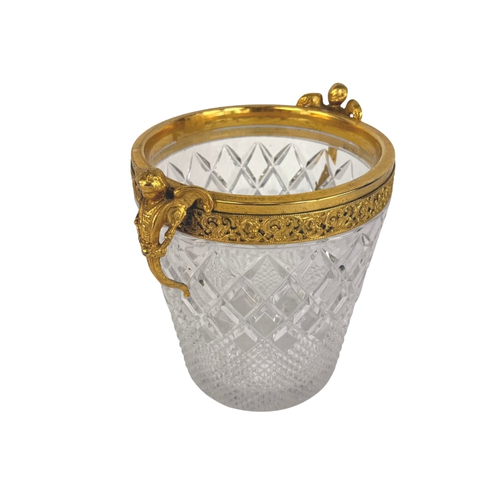 CUT CRYSTAL ICE BUCKET (1 of 8)