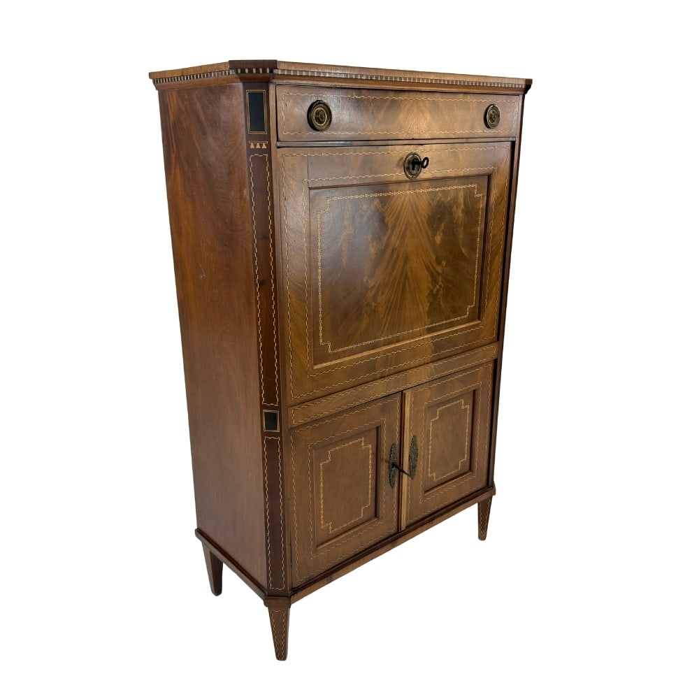 ANTIQUE FRENCH SCRETAIRE (1 of 14)