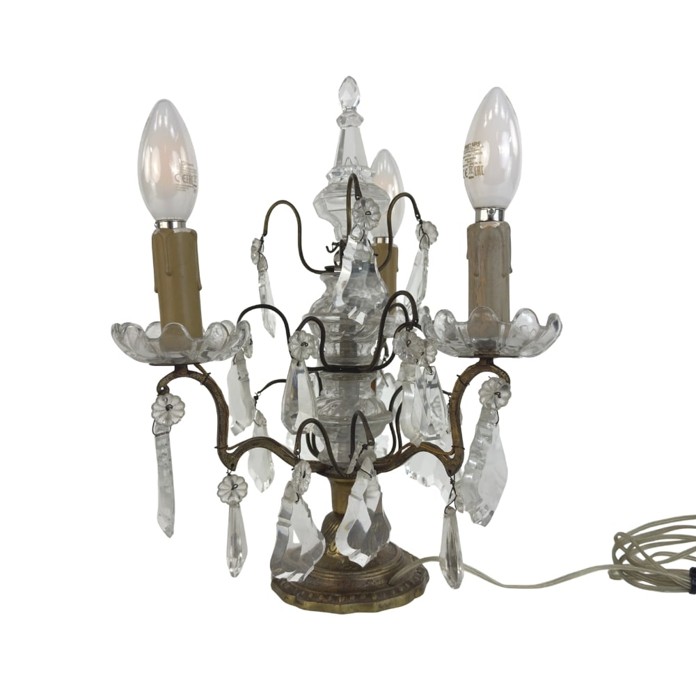 FRENCH 3-LIGHT CANDELABRA (1 of 9)