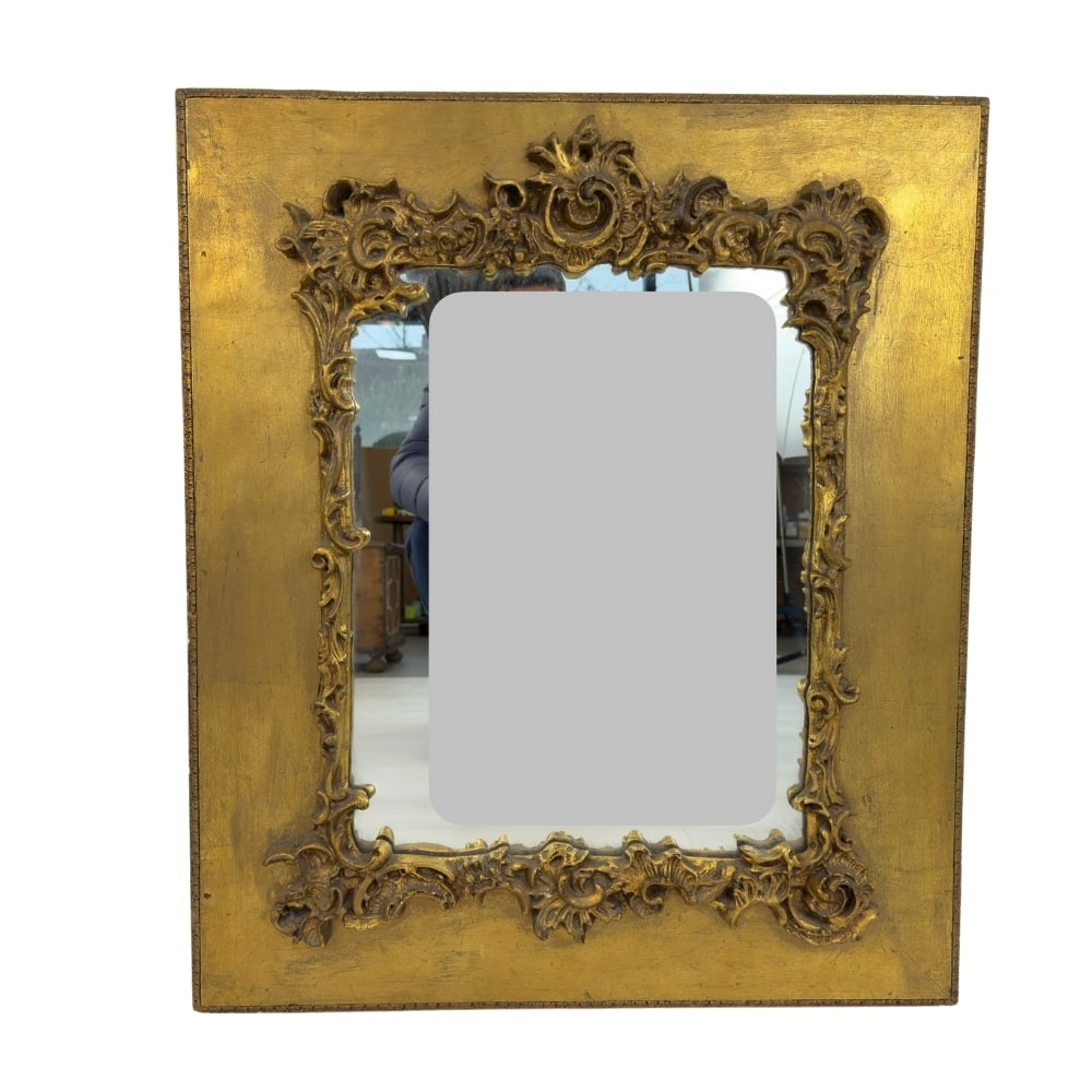 ANTIQUE LOUIS XV STYLE MIRROR (1 of 10)