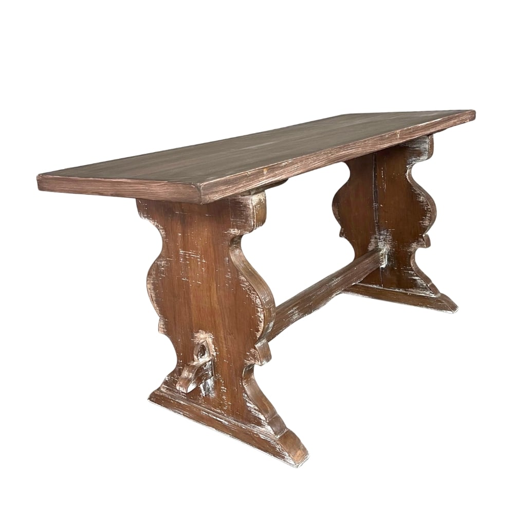 FRENCH TRESTLE DINING TABLE (1 of 5)