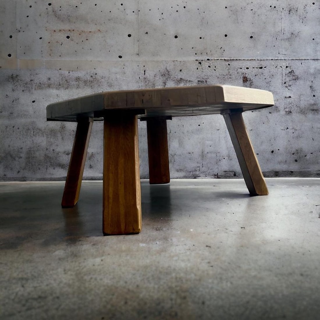 VINTAGE BRUTALIST COFFEE TABLE - 2