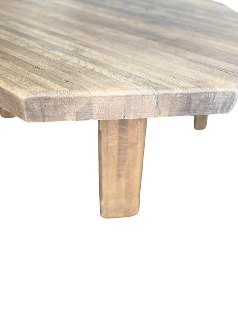 VINTAGE BRUTALIST COFFEE TABLE - 4
