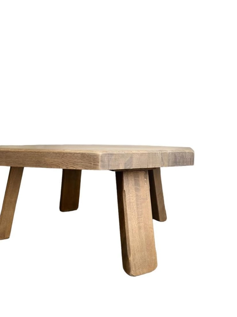 VINTAGE BRUTALIST COFFEE TABLE - 5