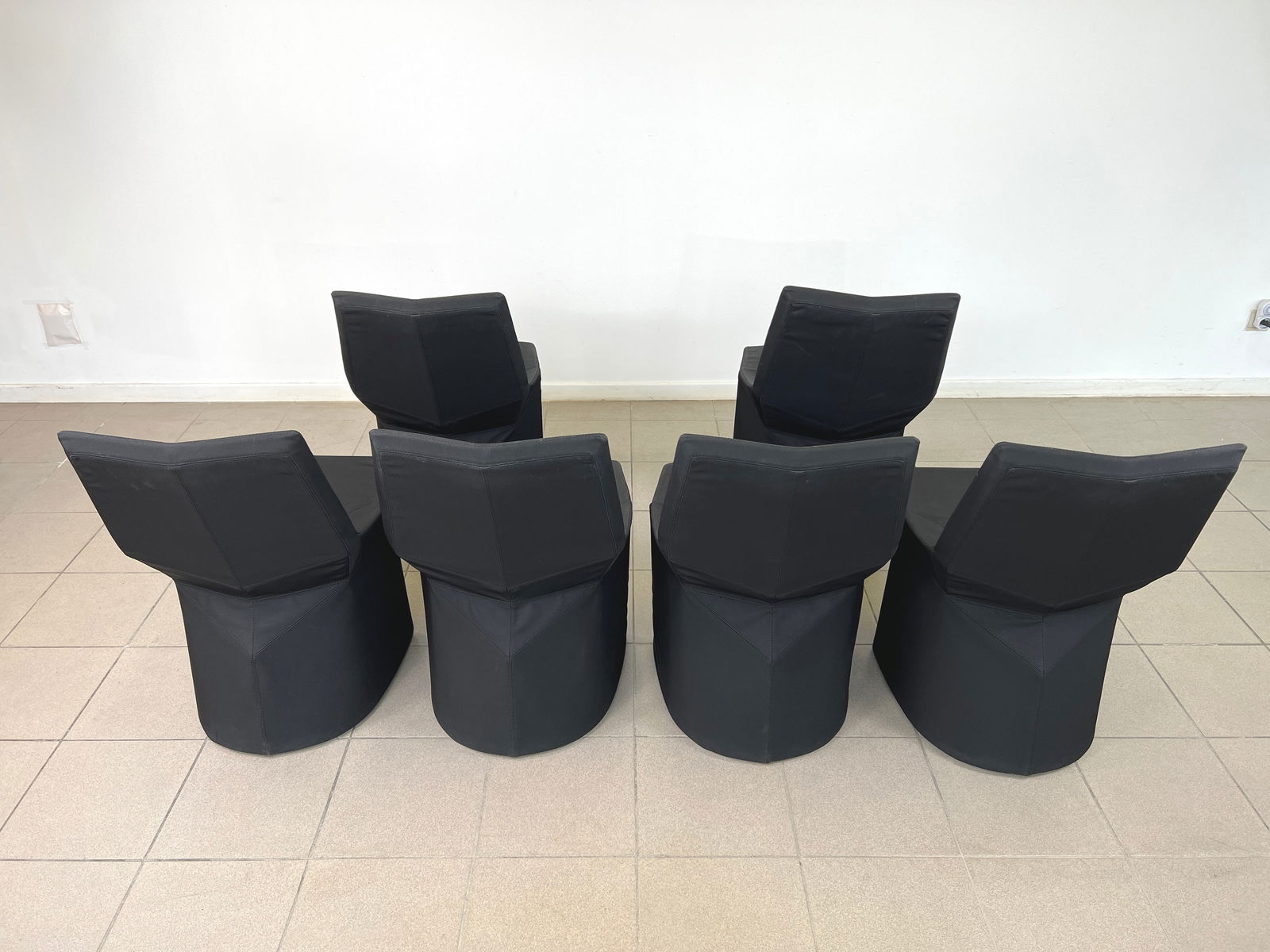 (6) KONSTANTIN GRCIC MARS DINING CHAIRS FOR CLASSICON - 6