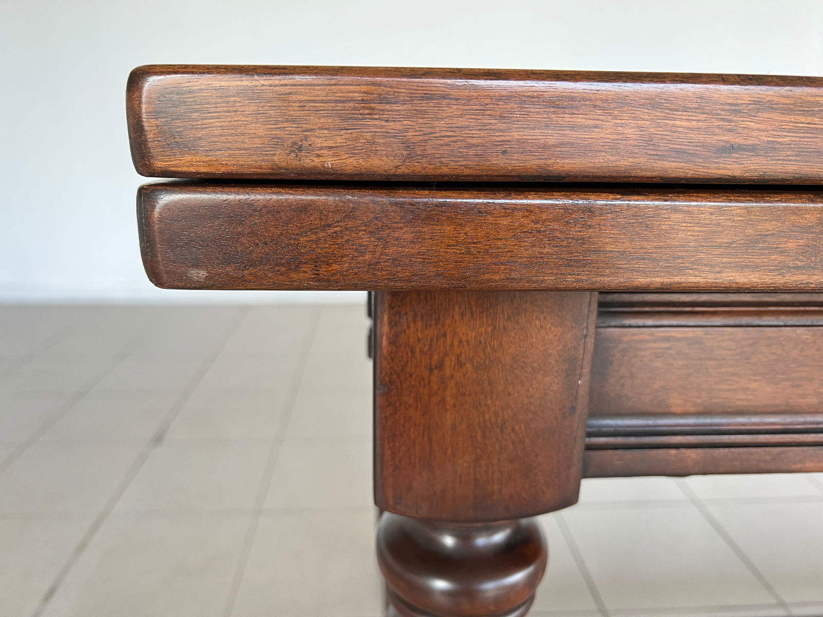 FRENCH REFECTORY EXTENDABLE DINING TABLE - 13