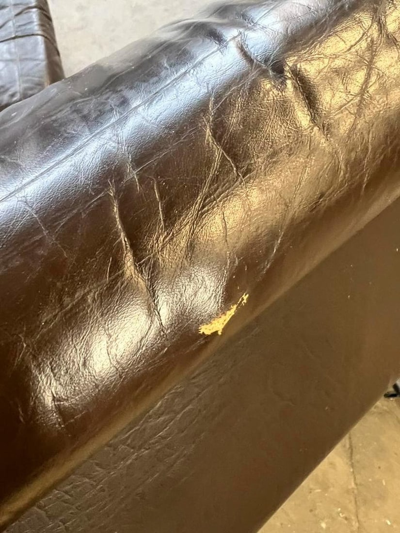 VINTAGE LEATHER PATCHWORK MODULAR SOFA - 6