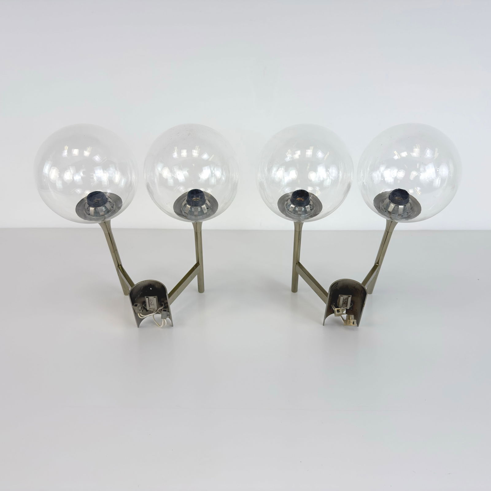 SPUTNIK WALL SCONCES, A PAIR - 3