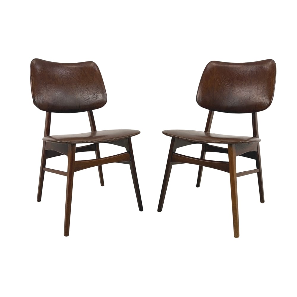 DINING CHAIRS BY BØRGE MOGENSEN, A PAIR (1 of 11)