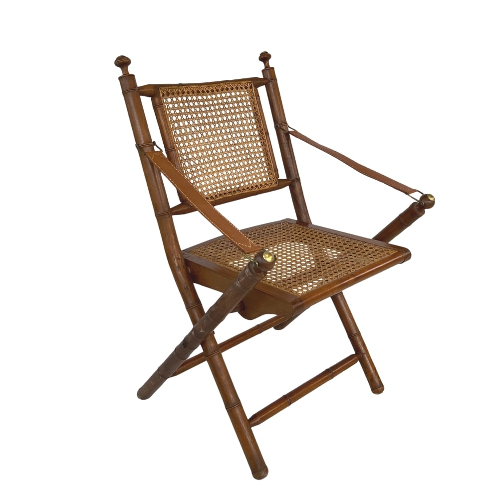 FOLDING CAMPAIGN CHAIR, 1960s (1 of 12)