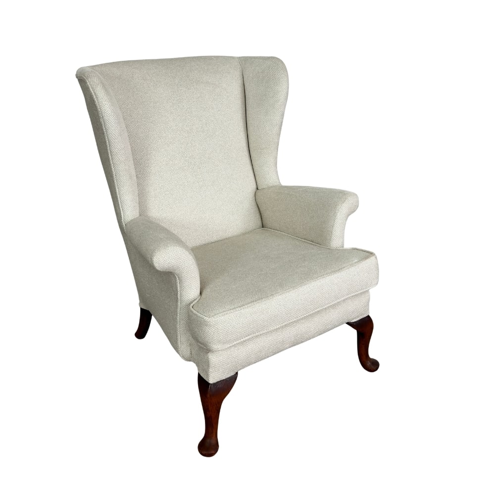 VINTAGE WINGBACK ARMCHAIR (1 of 6)