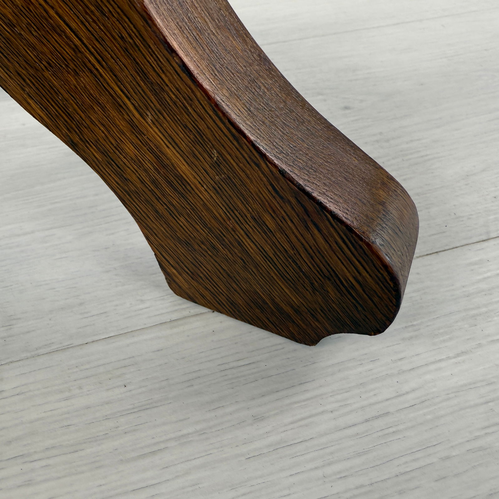 OAK OCTAGONAL SIDE TABLE - 7