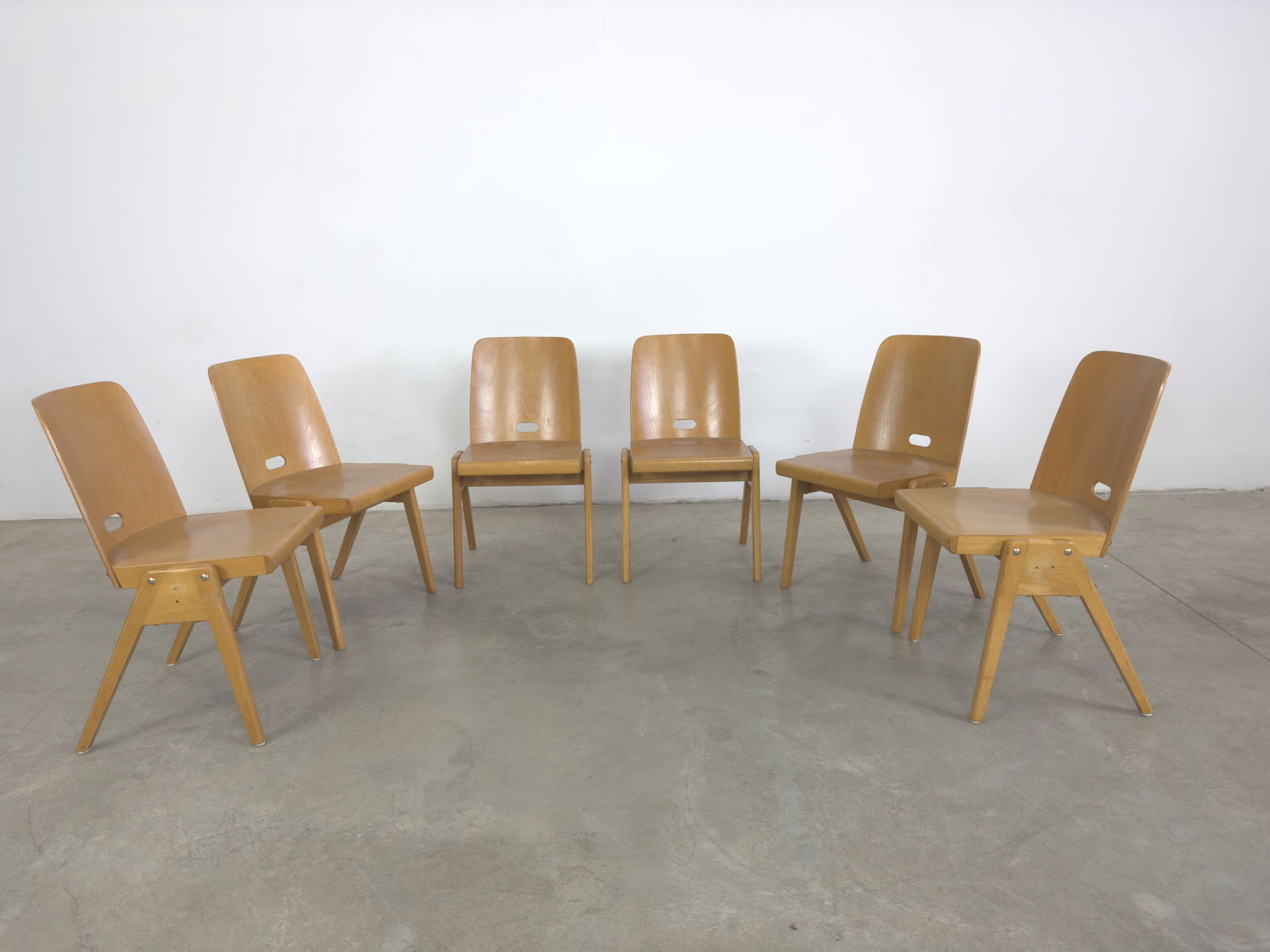 (8) STACKABLE CHAIRS BY CASSALA - 5