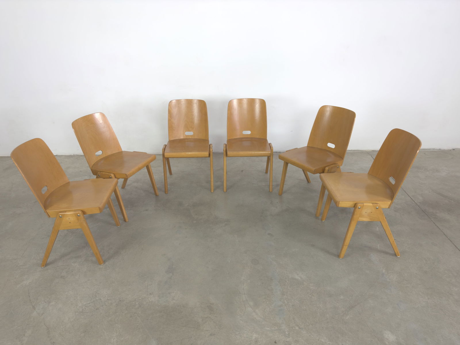 (8) STACKABLE CHAIRS BY CASSALA - 6