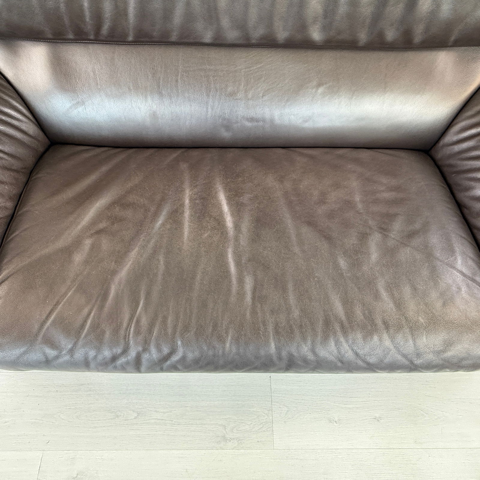 DE SEDE DS 2011 LEATHER SOFA, 1980s - 9