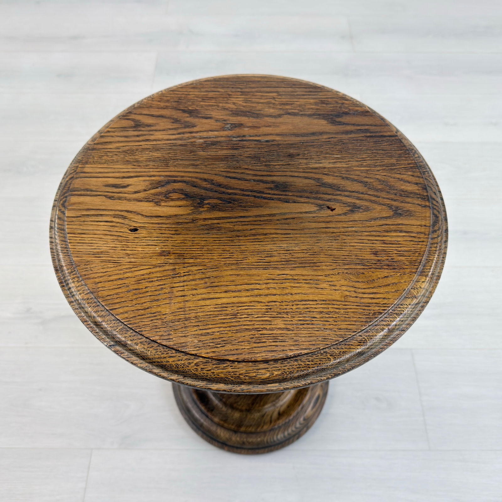 DUTCH OAK SIDE TABLE - 6