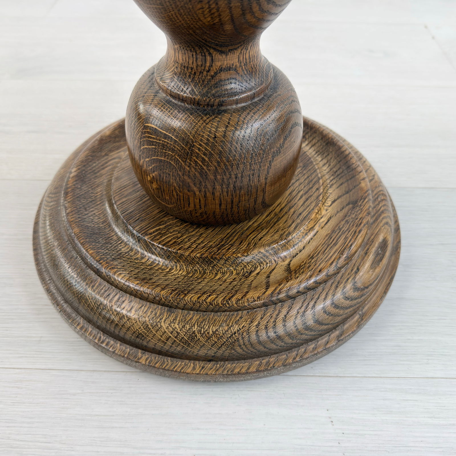 DUTCH OAK SIDE TABLE - 8