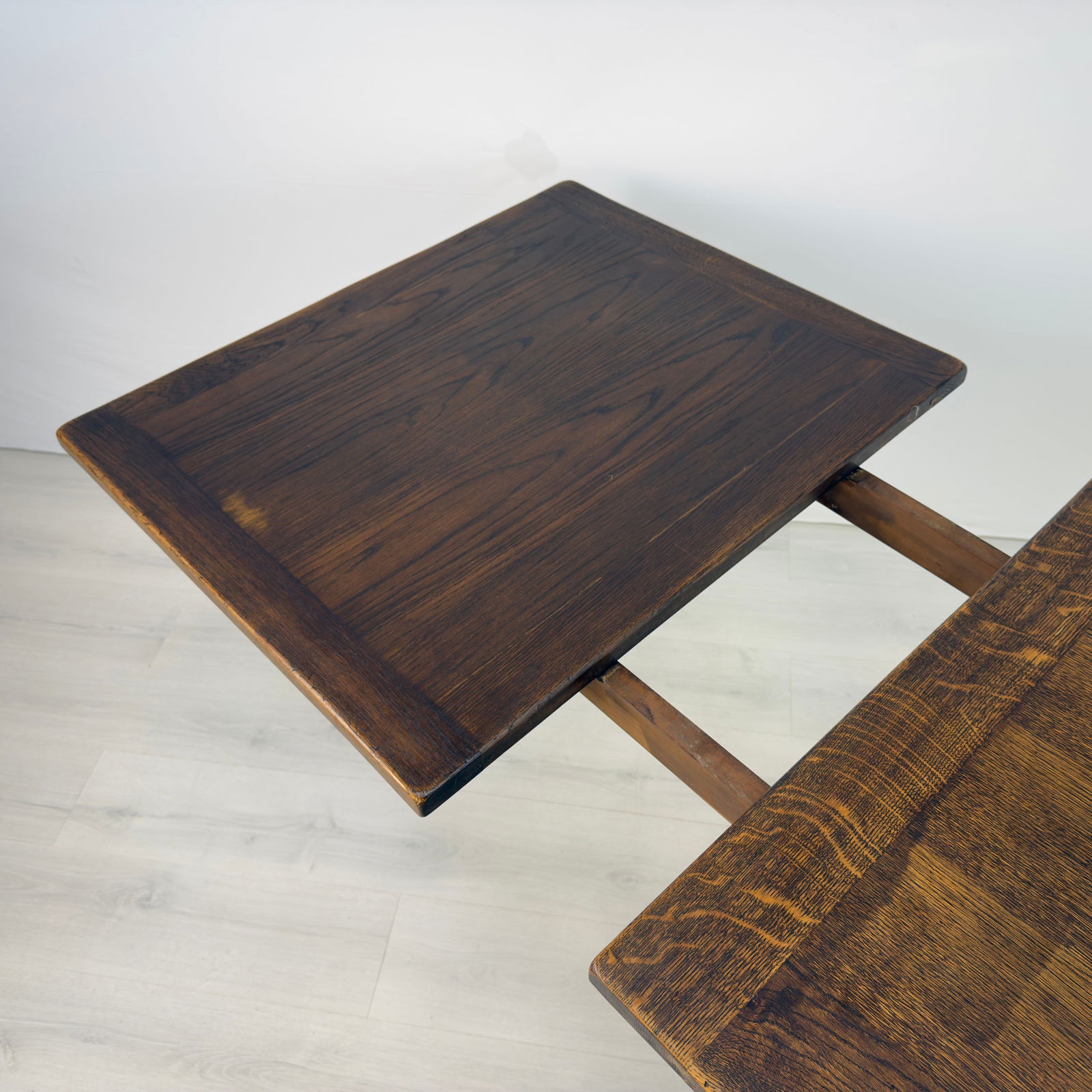 FARMHOUSE EXTENDABLE DINING TABLE - 9