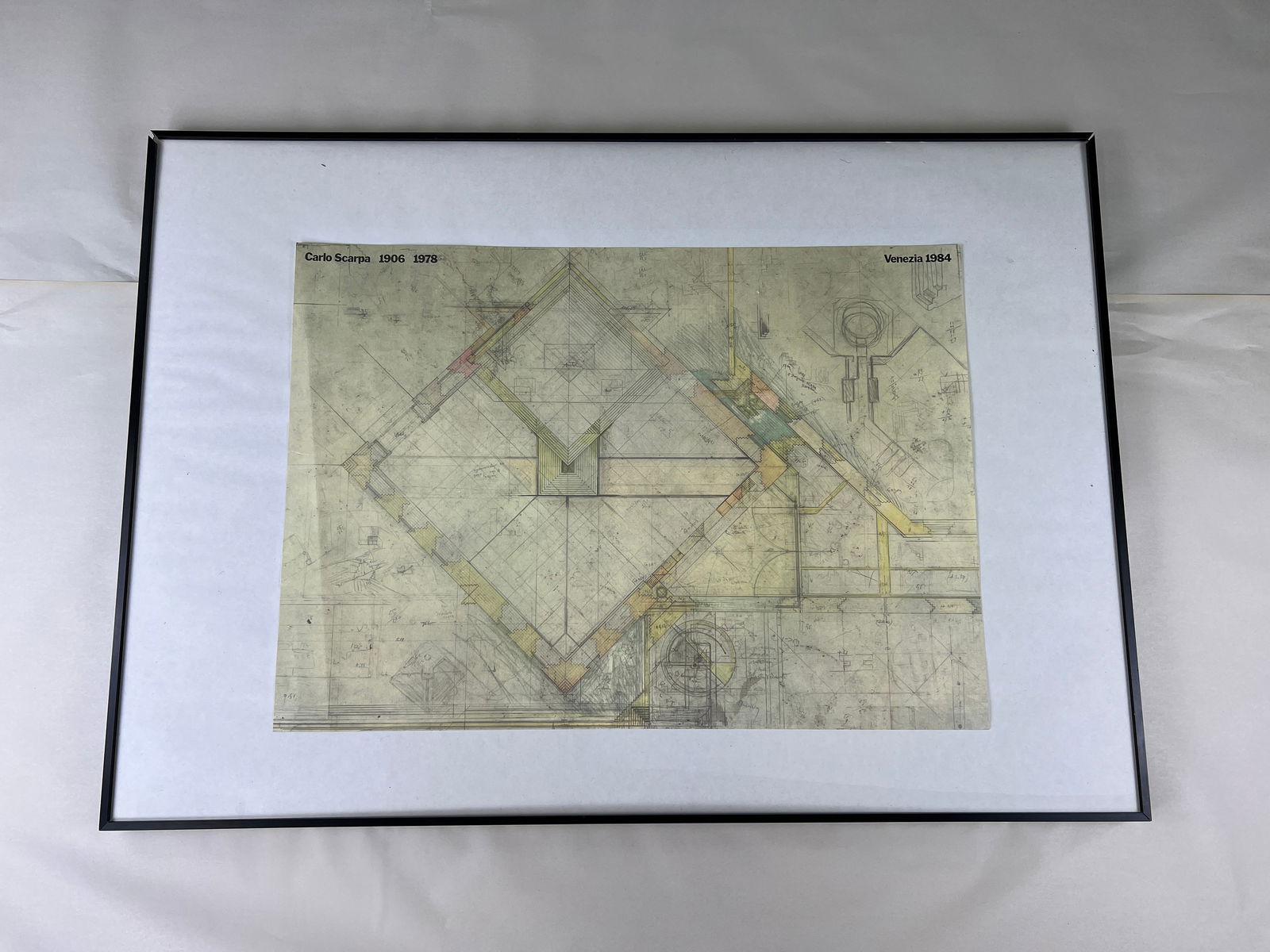 CARLO SCARPA POSTER PROJECT, 1984 - 2