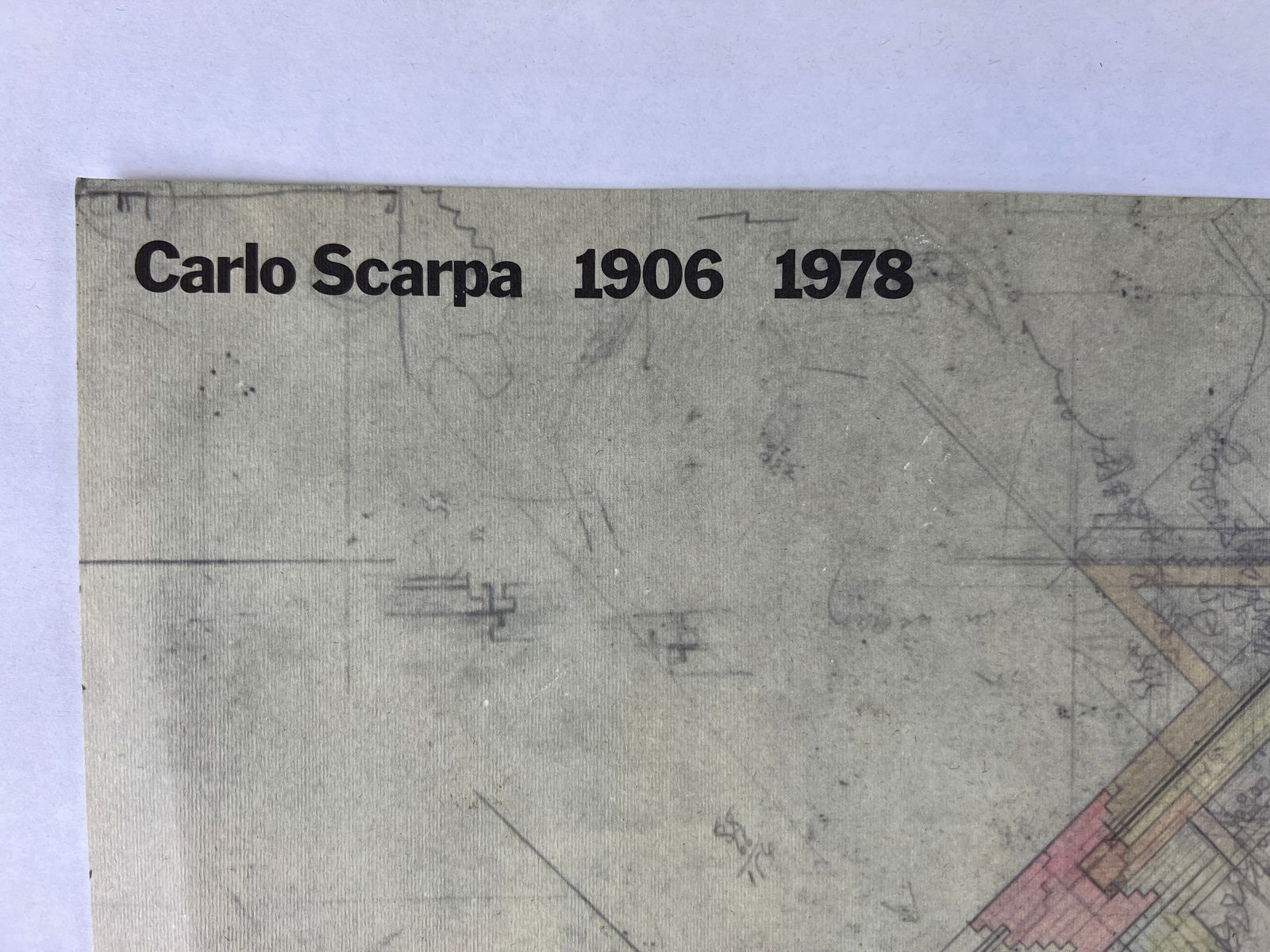 CARLO SCARPA POSTER PROJECT, 1984 - 4