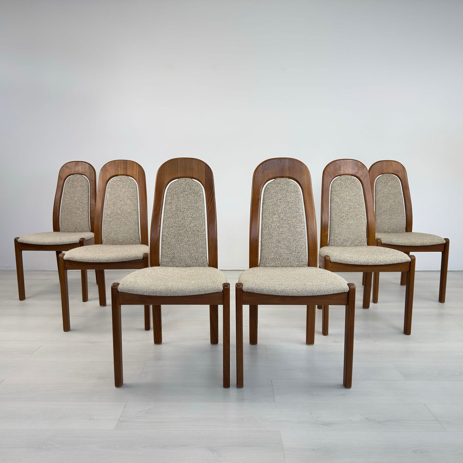 (6) DINING CHAIRS BY HOLSTEBRO MOBELFABRIK - 4