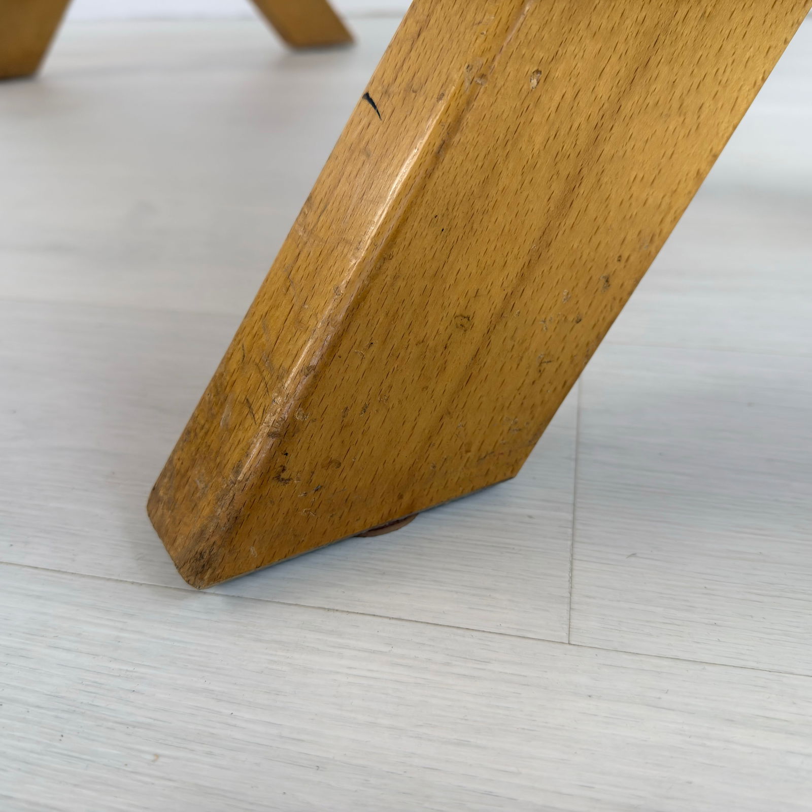 RUSTIC SCANDINAVIAN DINING TABLE - 10