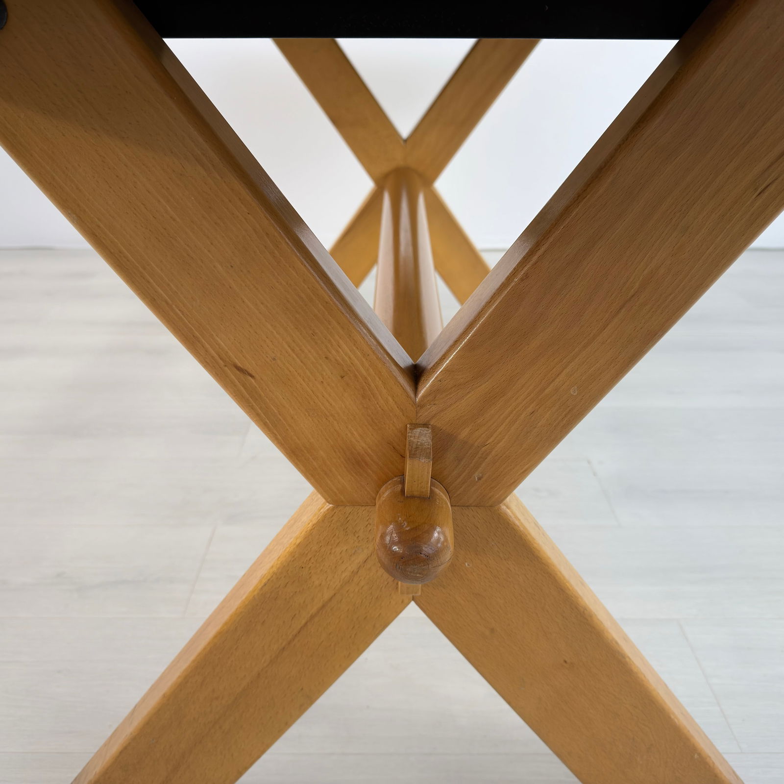 RUSTIC SCANDINAVIAN DINING TABLE - 11