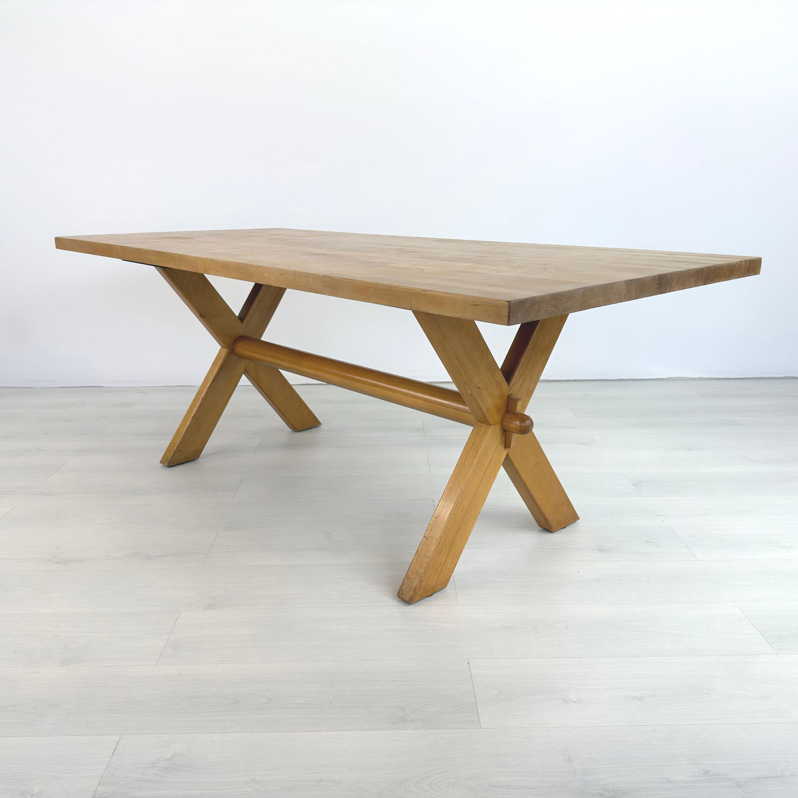 RUSTIC SCANDINAVIAN DINING TABLE - 2